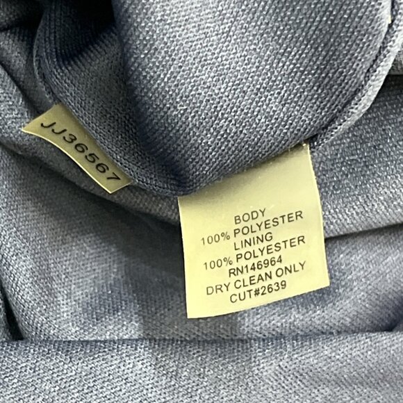 Julia Jordan Dress Women 2 Blue Multi Floral Jacquard A Line Sleeveless Cocktail - Picture 9 of 10